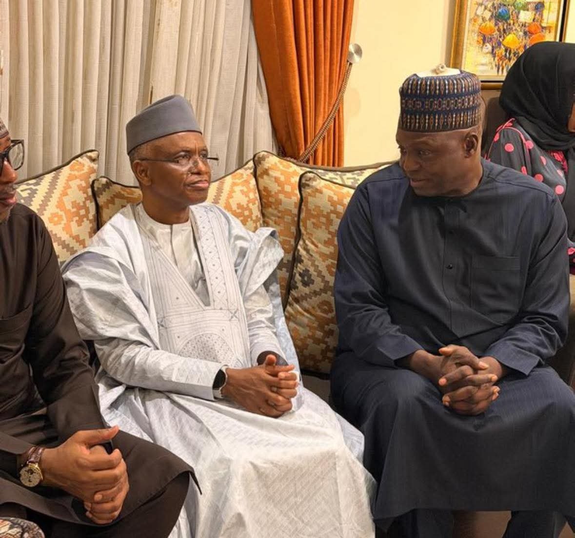 APC chairman, Yilwatda visits El-Rufai over mother’s death 
