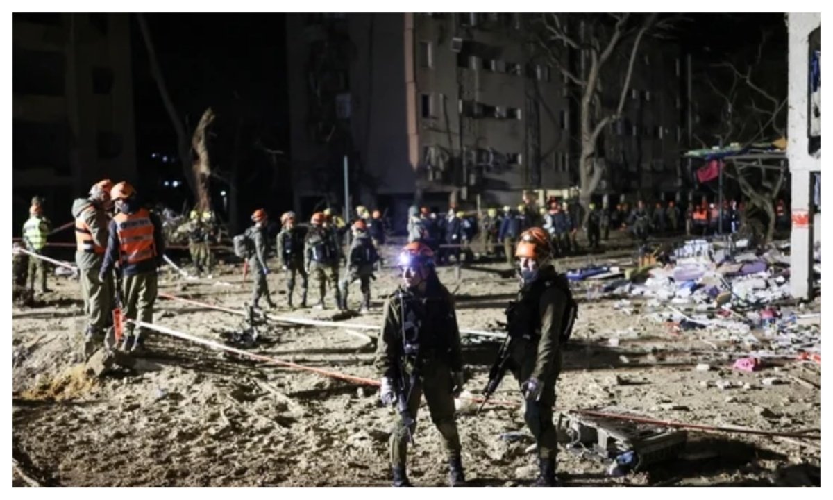 Iranian missiles hit southern Israel, over 100 injured as air defences fail 