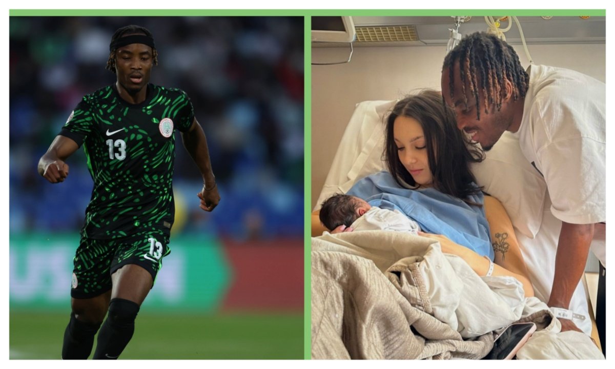 Onyemaechi, Portuguese partner welcome first child 